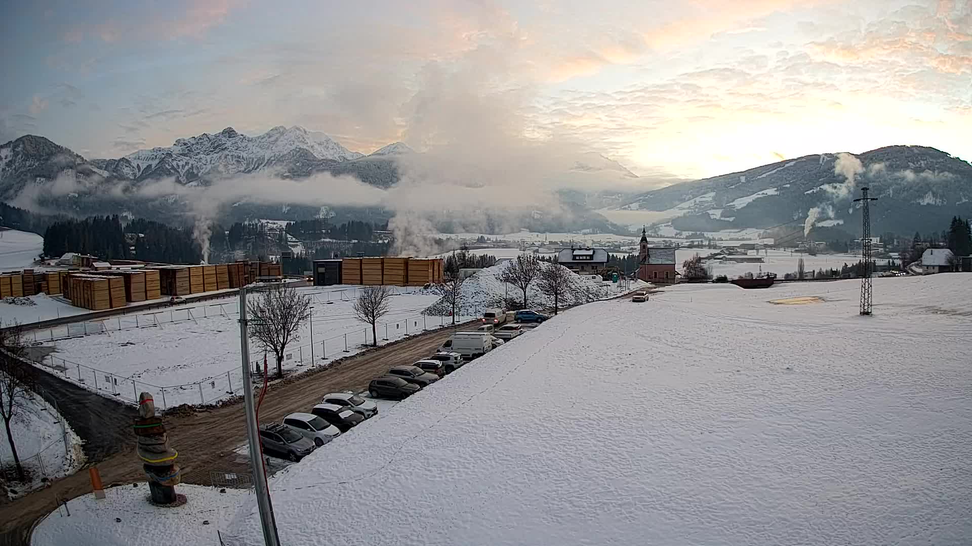 Webcam Rasun / Plan de Corones – Vista live dalla Valle di Anterselva