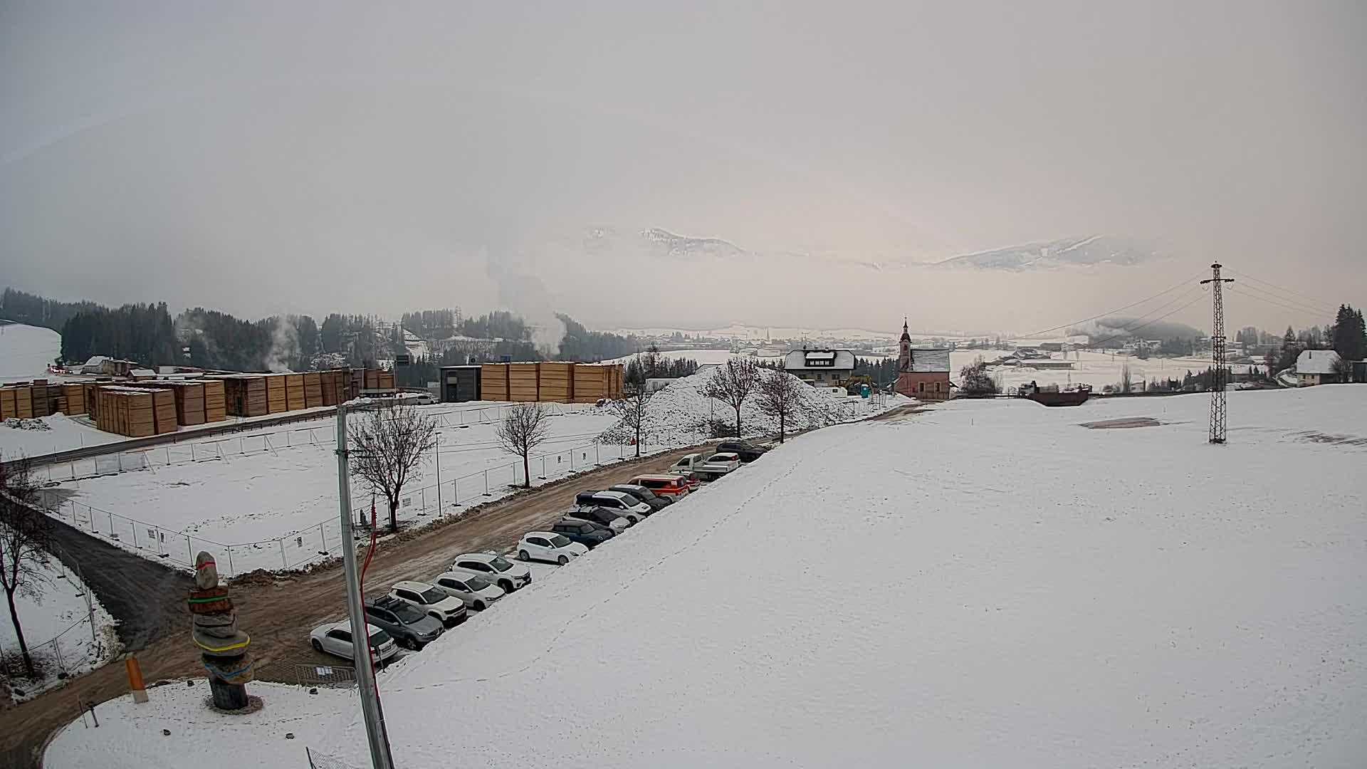 Webcam Rasun / Plan de Corones – Vista live dalla Valle di Anterselva