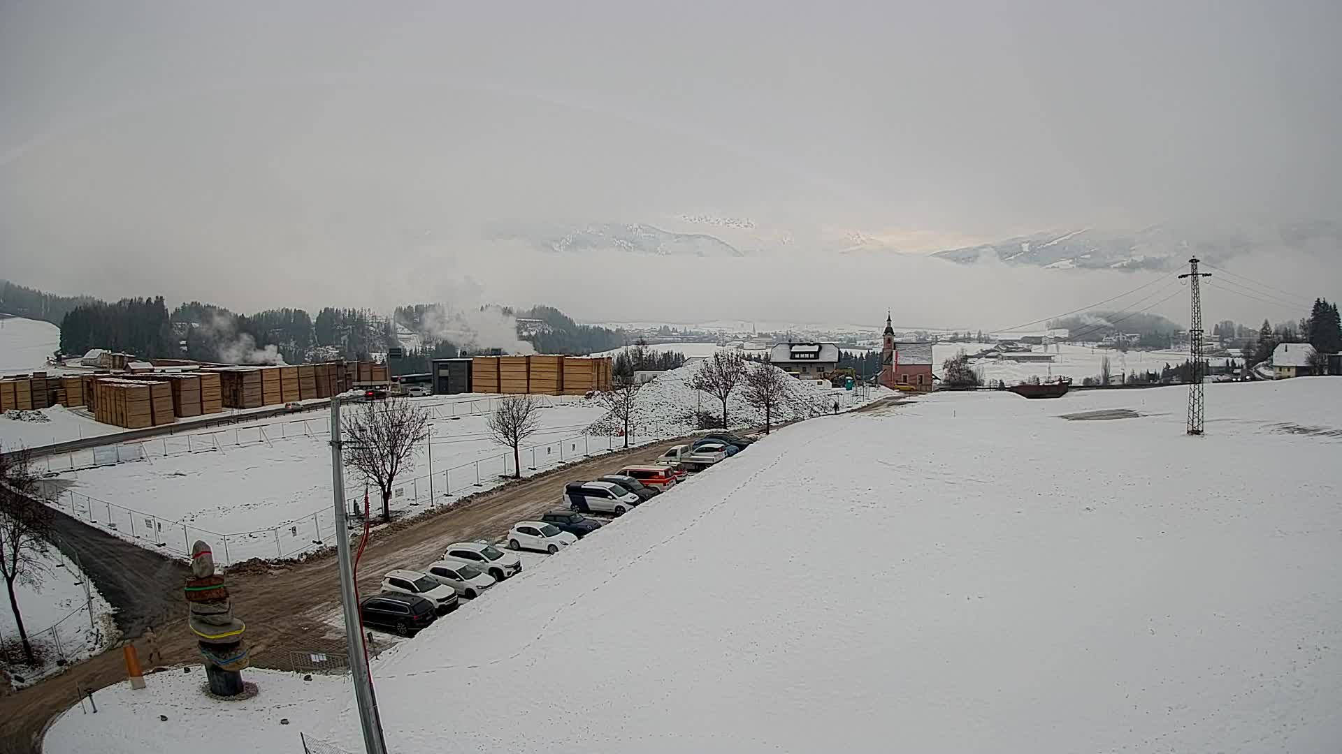 Webcam Rasun / Plan de Corones – Vista live dalla Valle di Anterselva