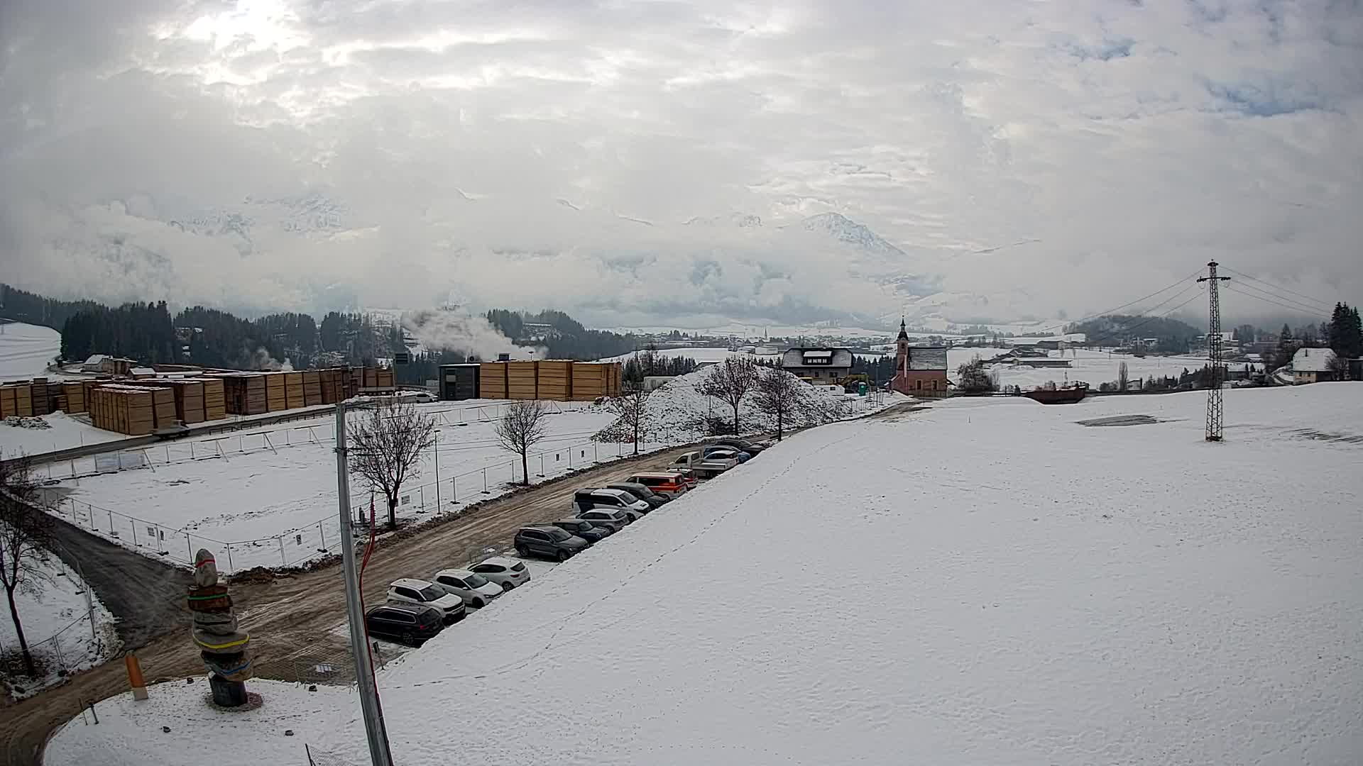 Webcam Rasun / Plan de Corones – Vista live dalla Valle di Anterselva