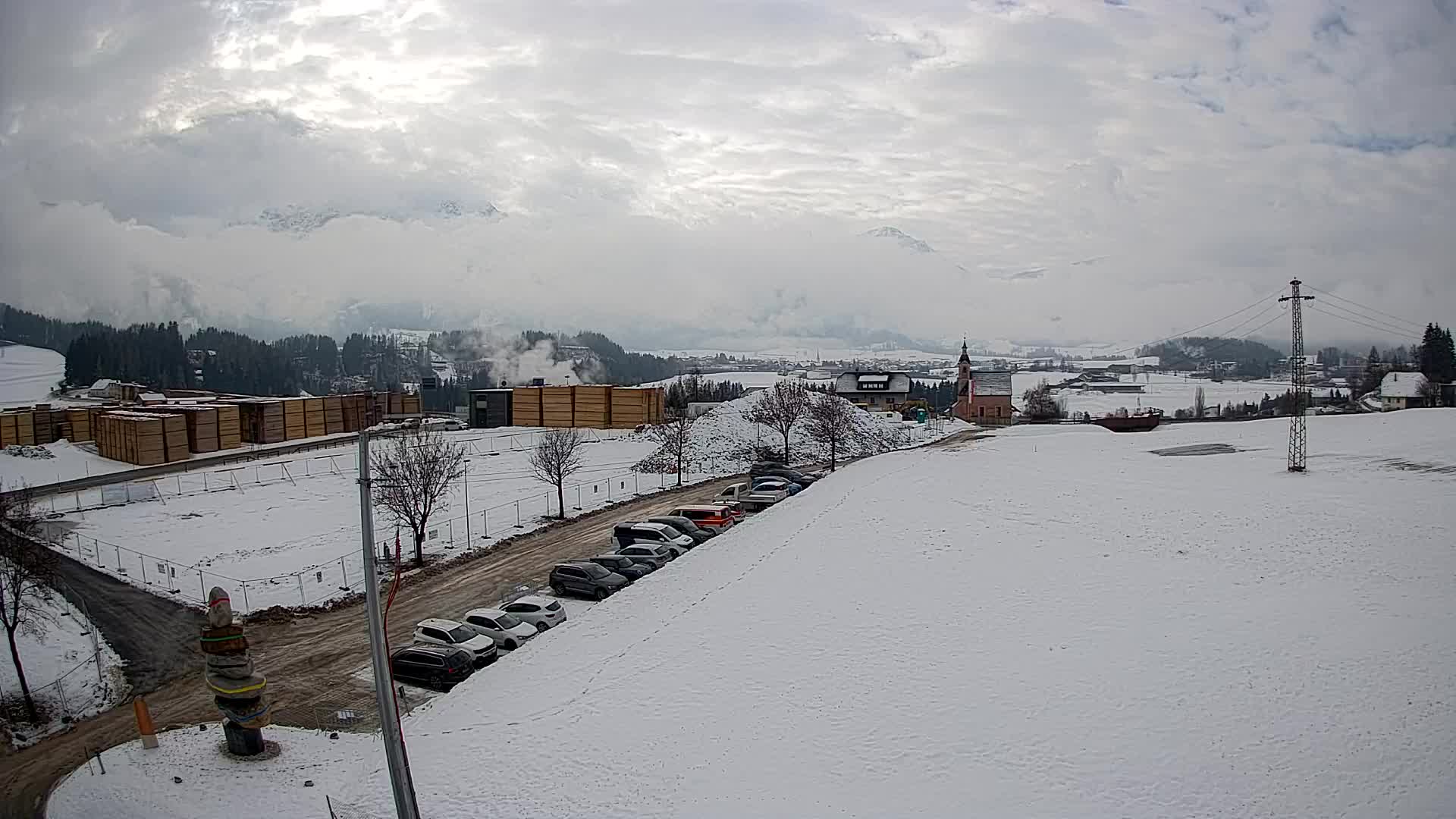 Webcam Rasun / Plan de Corones – Vista live dalla Valle di Anterselva