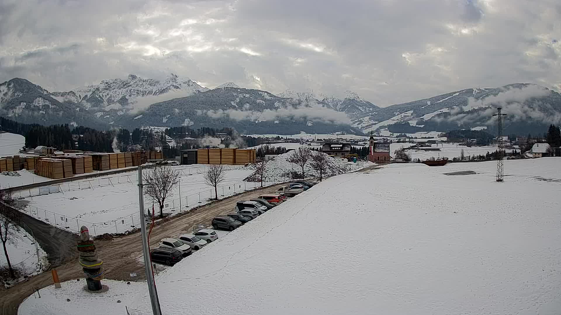 Webcam Rasun / Plan de Corones – Vista live dalla Valle di Anterselva