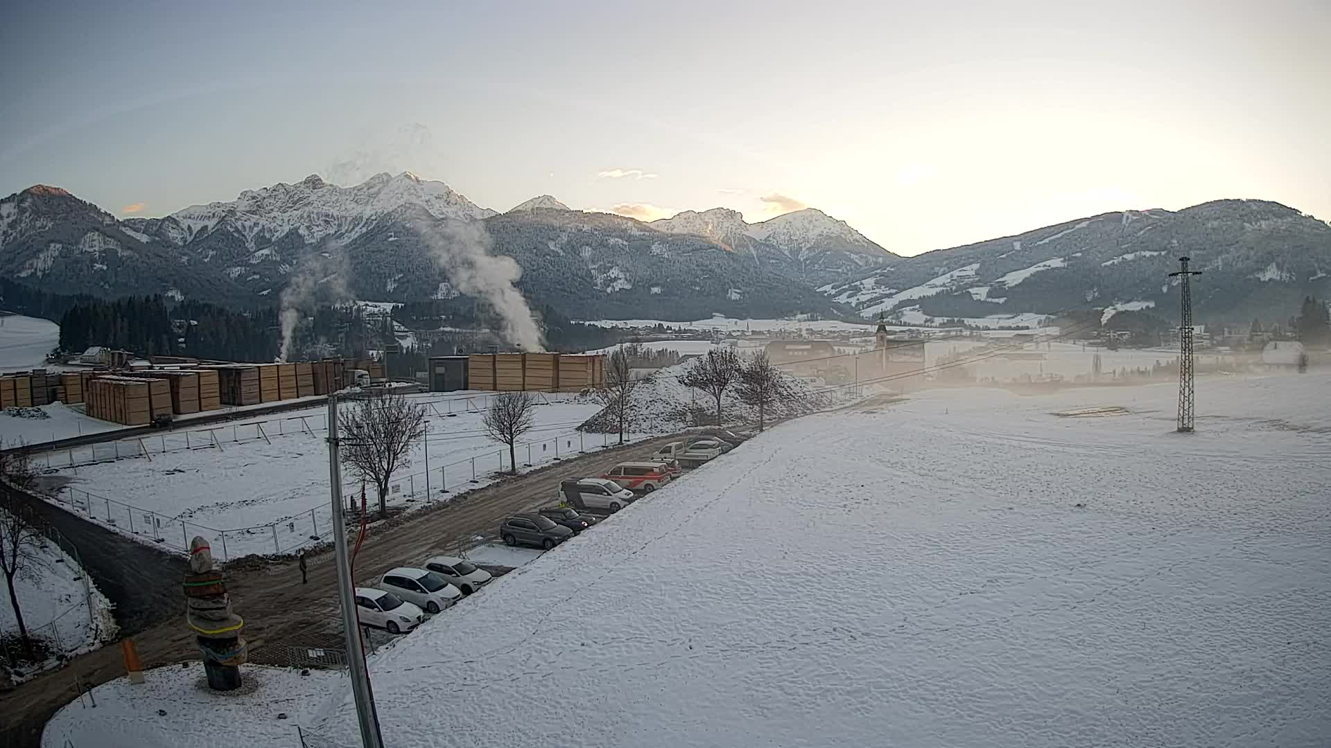 Webcam Rasun / Plan de Corones – Vista live dalla Valle di Anterselva
