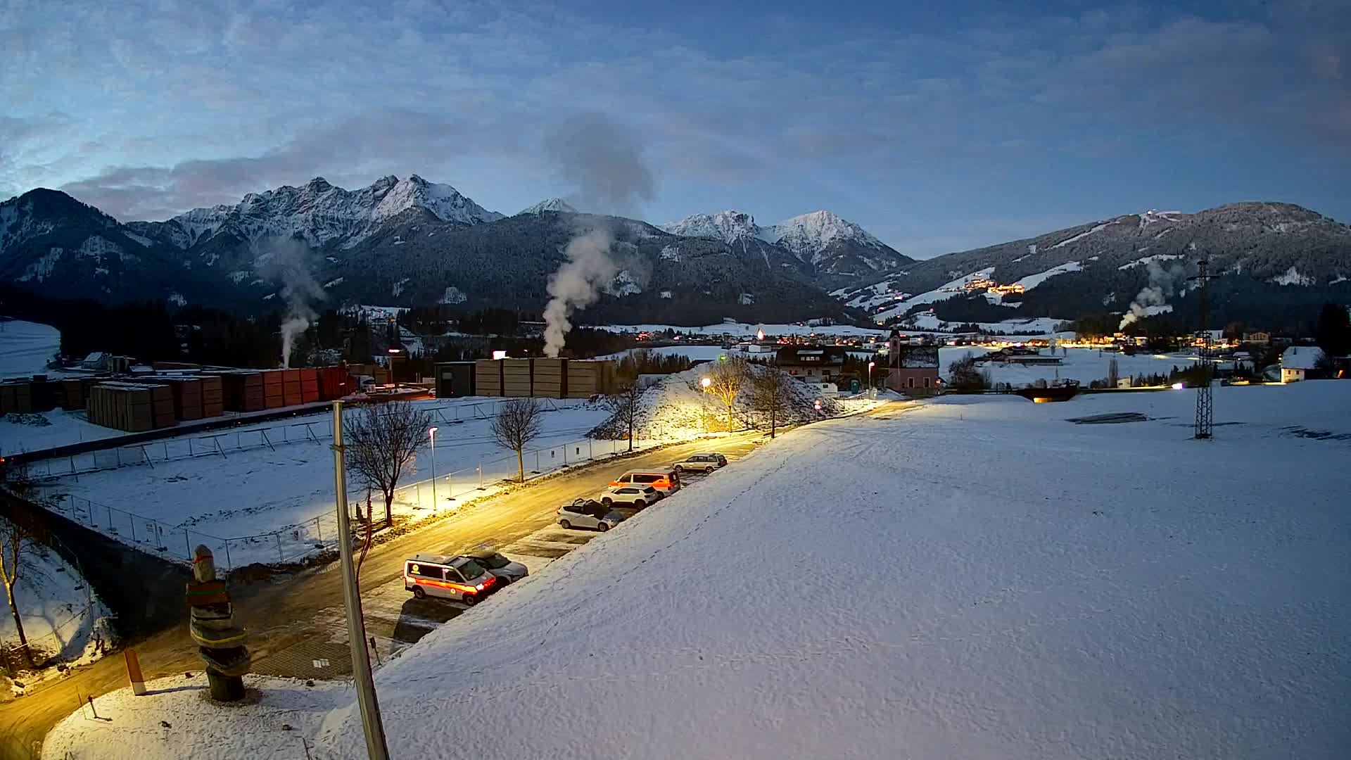 Webcam Rasun / Plan de Corones – Vista live dalla Valle di Anterselva