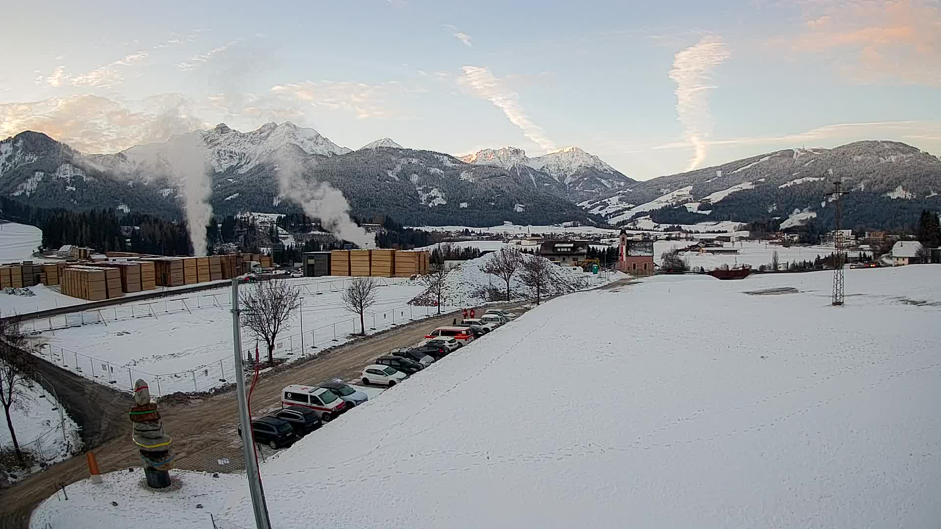 Webcam Rasun / Kronplatz – Vista en vivo desde el valle de Anterselva