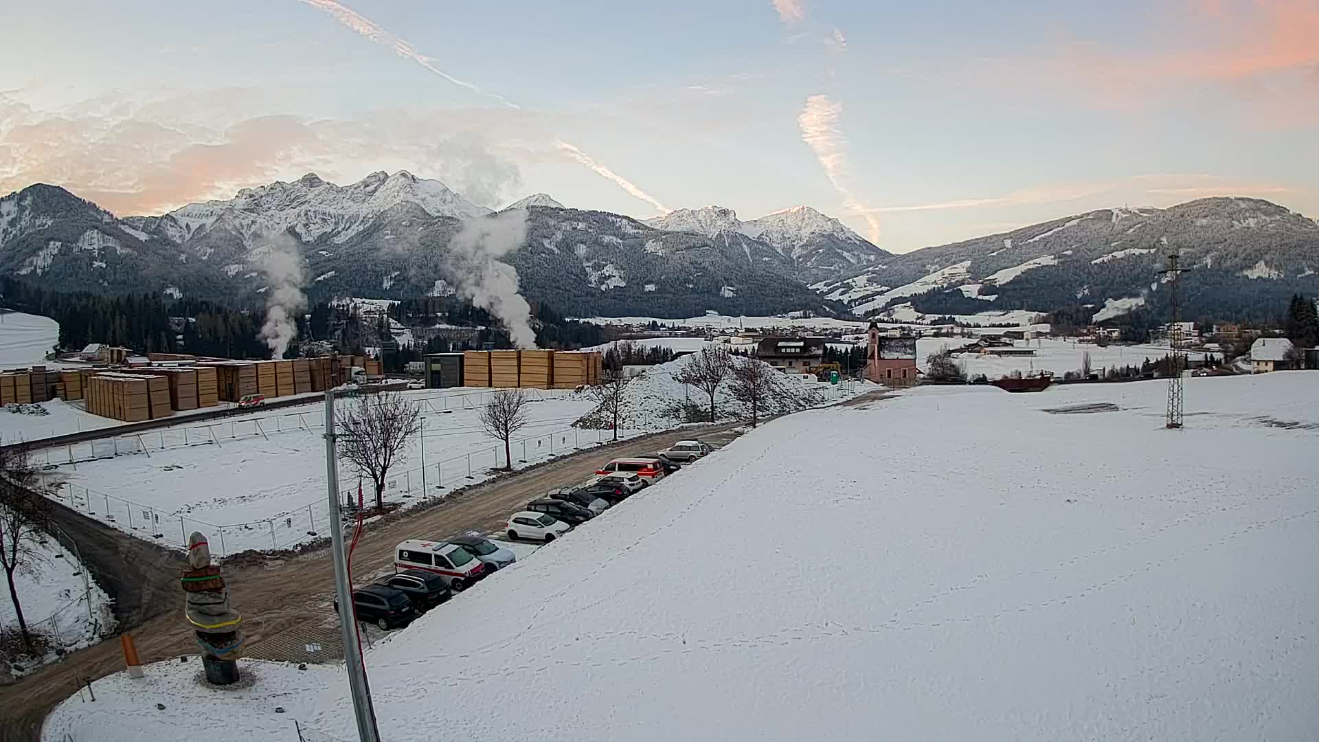 Webcam Rasen / Kronplatz – Live View from the Antholzertal Valley