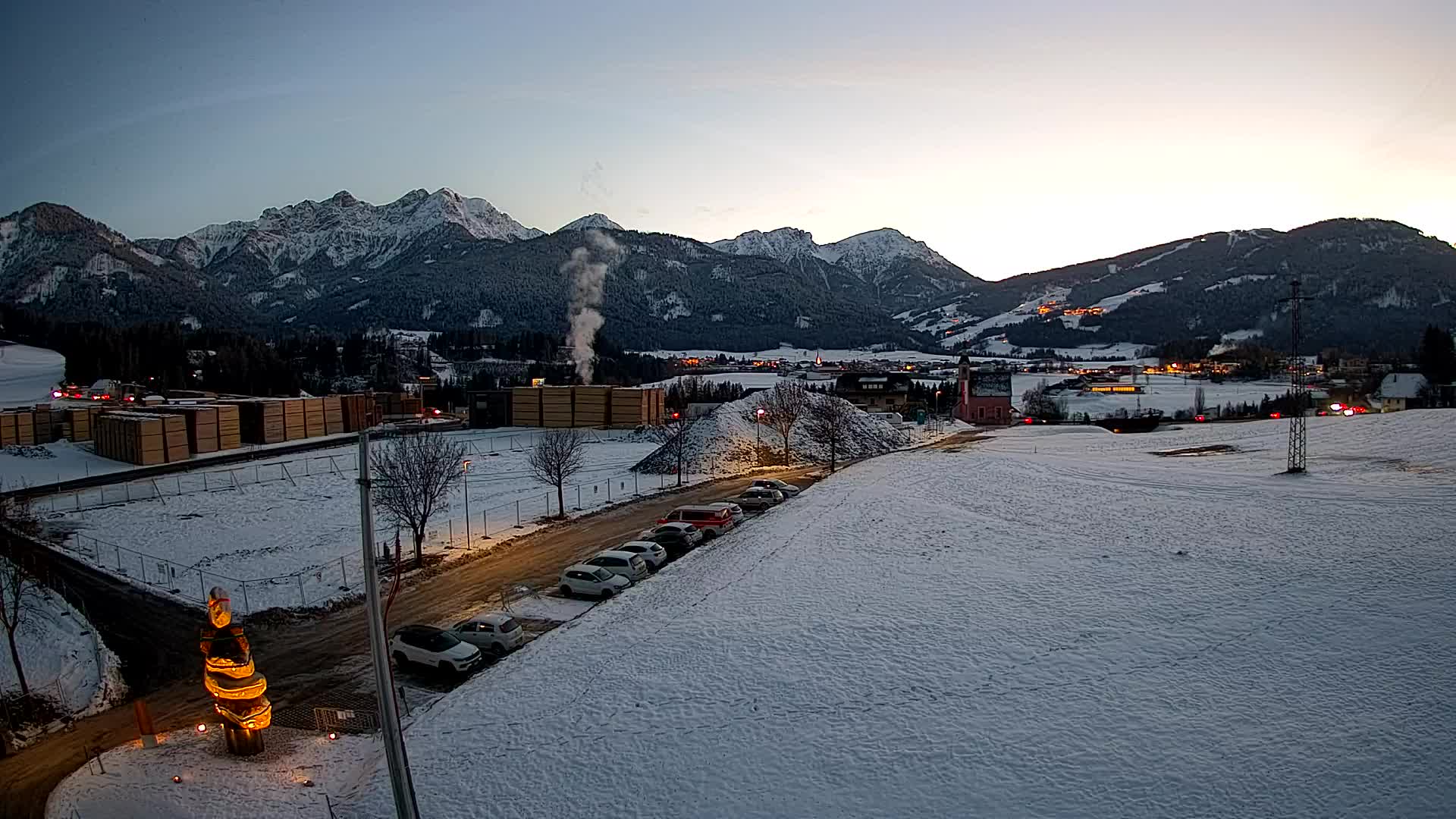 Webcam Rasun / Plan de Corones – Vista live dalla Valle di Anterselva