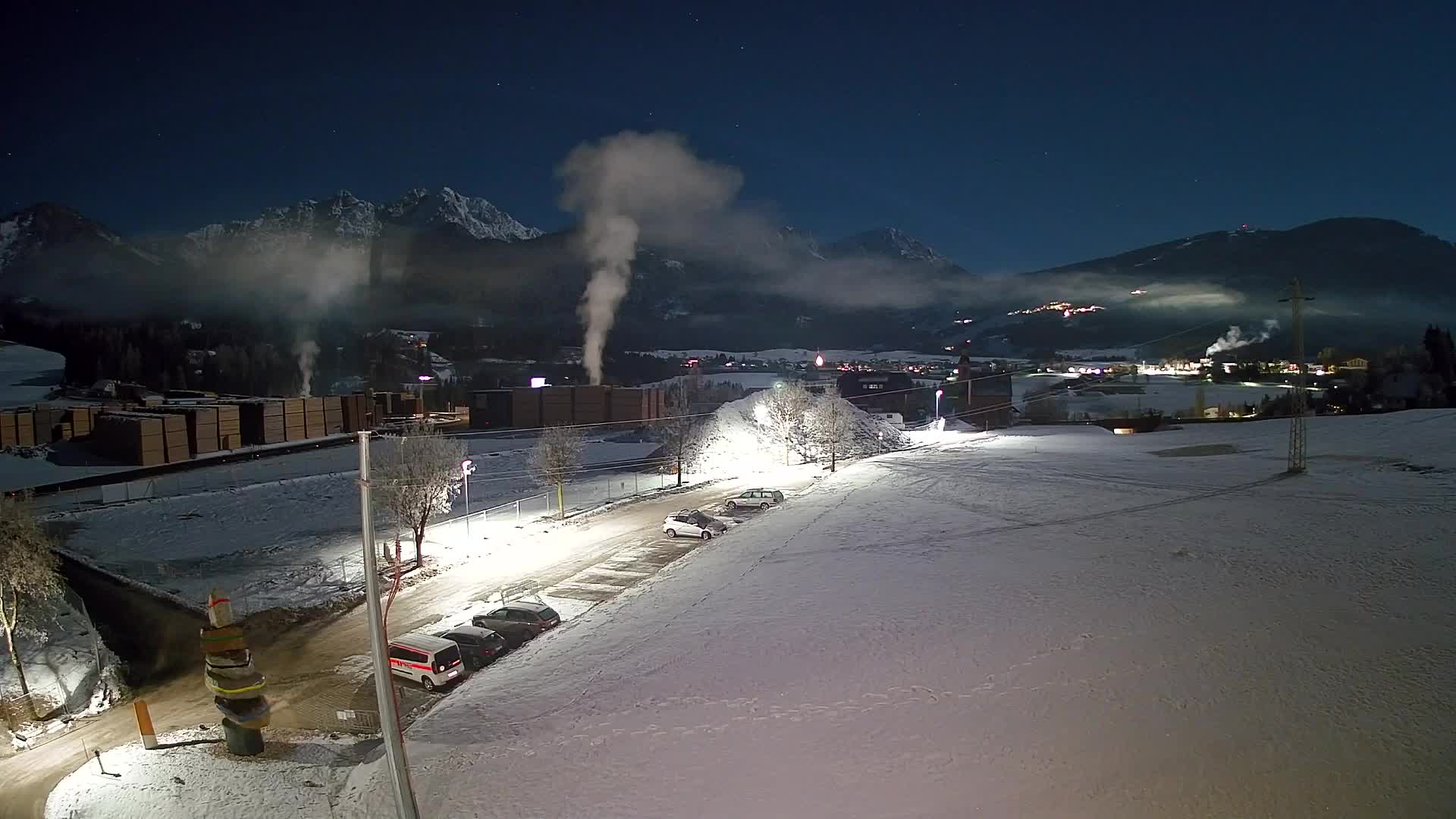 Webcam Rasun / Plan de Corones – Vista live dalla Valle di Anterselva