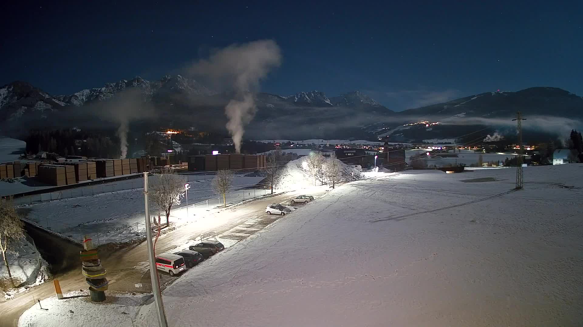 Webcam Rasun / Plan de Corones – Vista live dalla Valle di Anterselva
