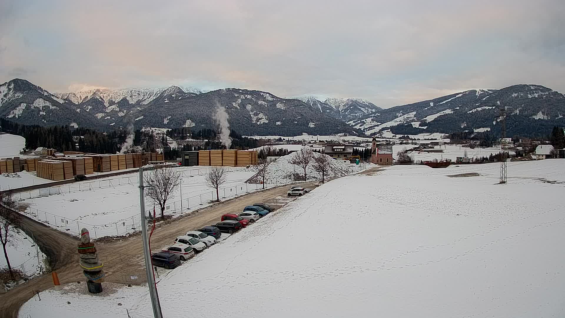 Webcam Rasun / Plan de Corones – Vista live dalla Valle di Anterselva