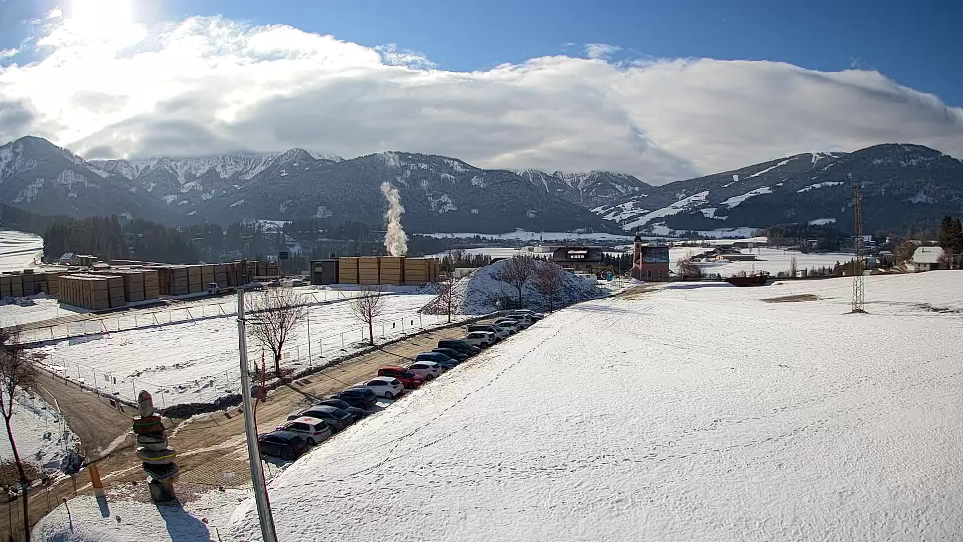 Webcam Rasun / Plan de Corones – Vista live dalla Valle di Anterselva