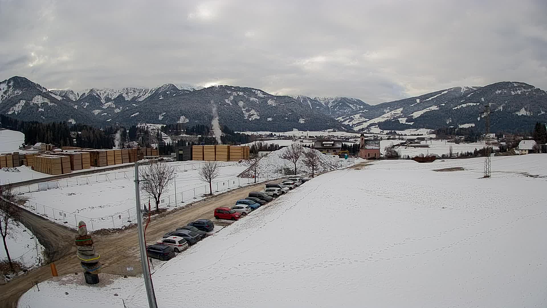 Webcam Rasun / Plan de Corones – Vista live dalla Valle di Anterselva