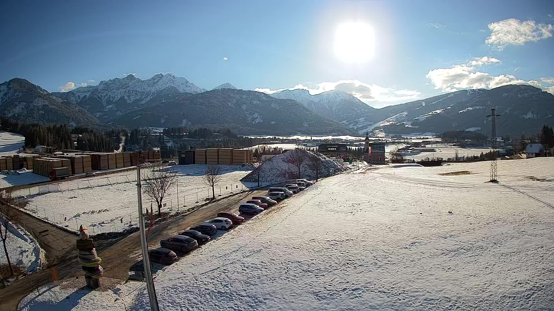 Webcam Rasun / Plan de Corones – Vista live dalla Valle di Anterselva