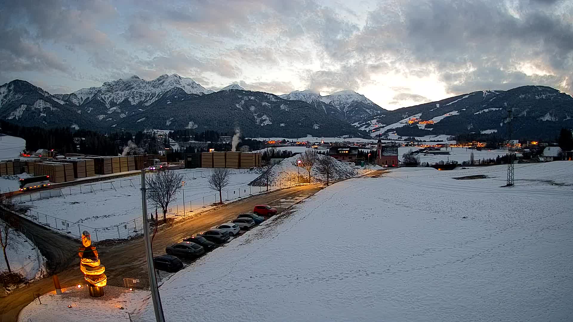 Webcam Rasun / Plan de Corones – Vista live dalla Valle di Anterselva