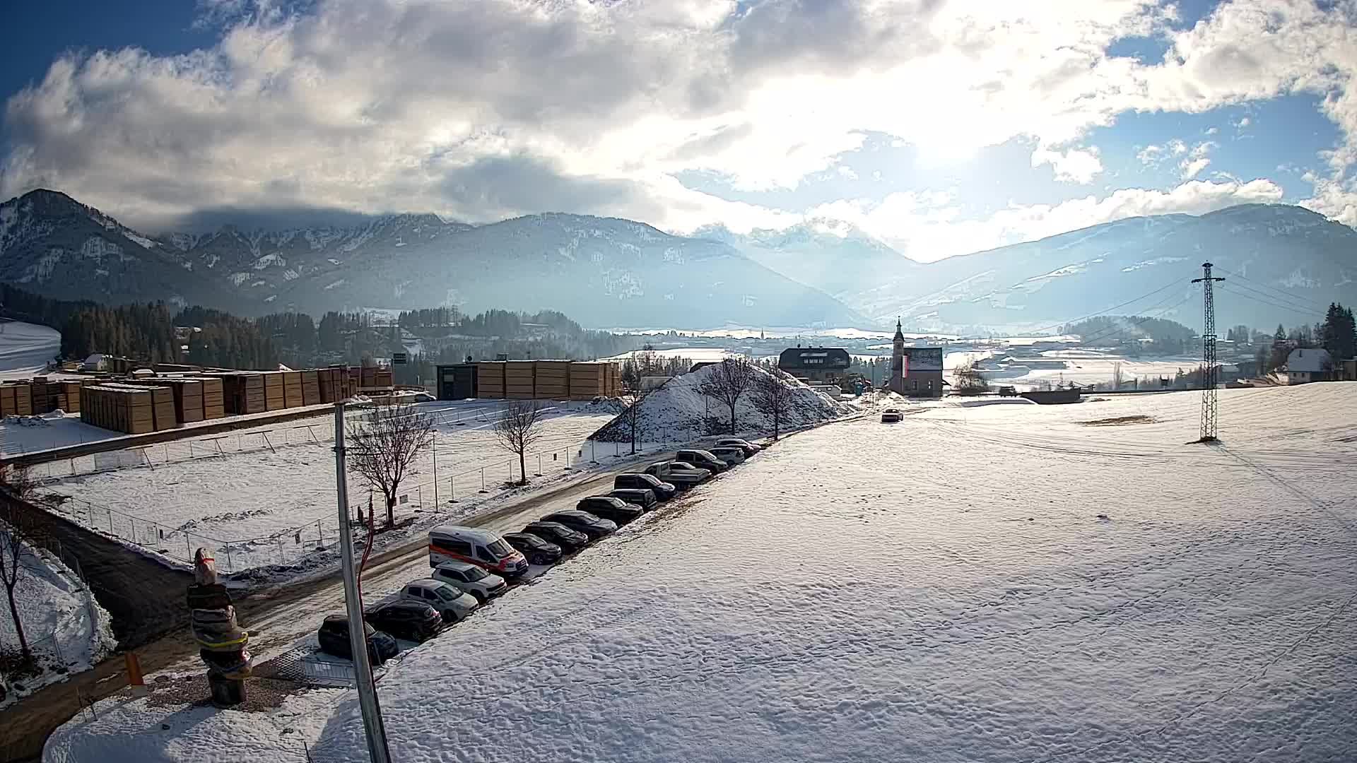 Webcam Rasun / Plan de Corones – Vista live dalla Valle di Anterselva