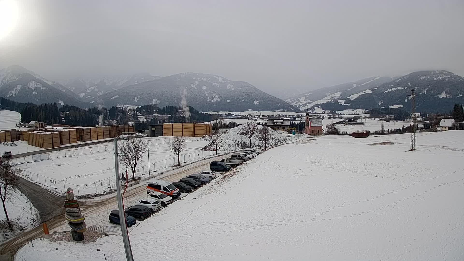 Webcam Rasun / Plan de Corones – Vista live dalla Valle di Anterselva