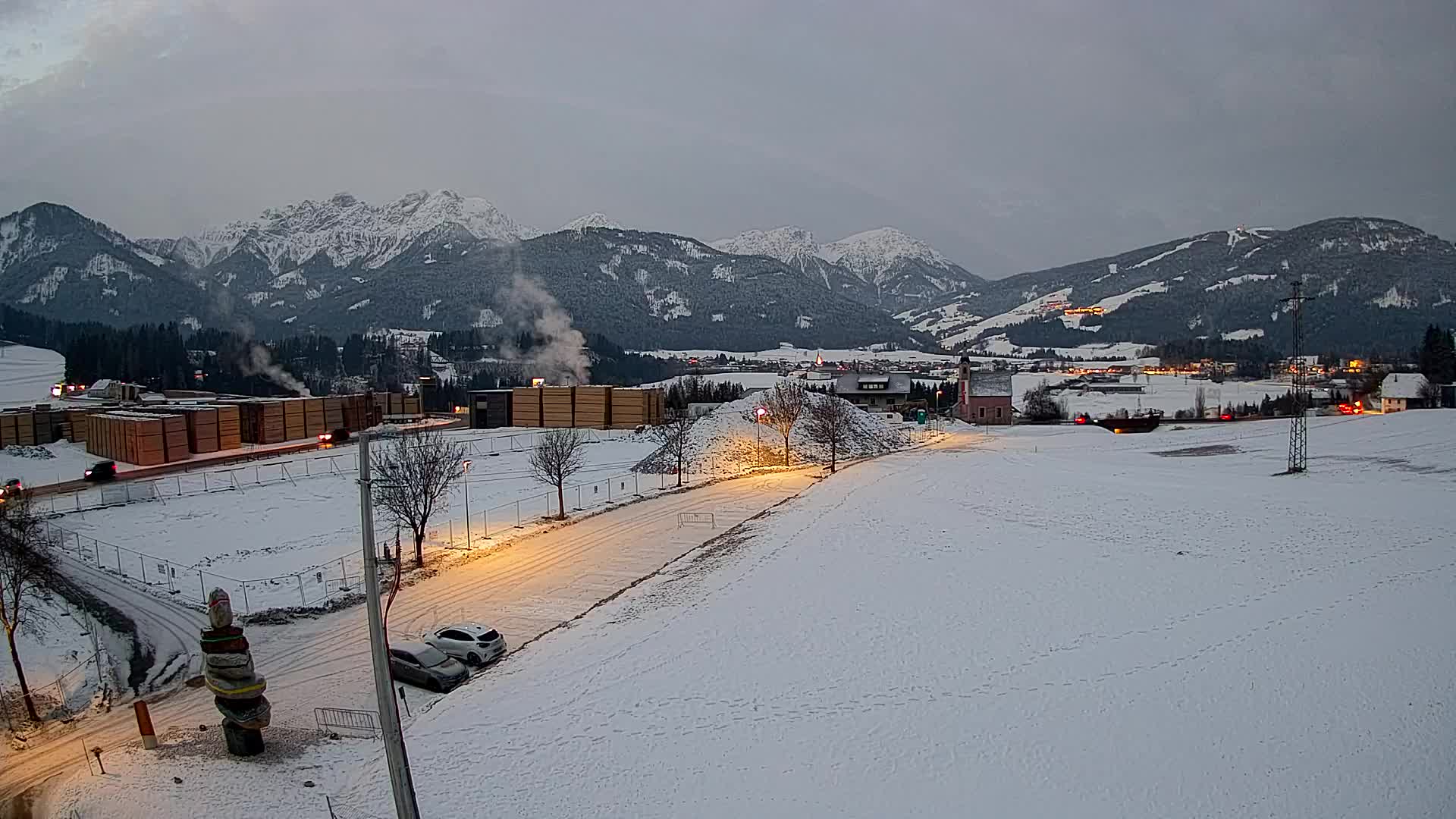 Webcam Rasun / Plan de Corones – Vista live dalla Valle di Anterselva