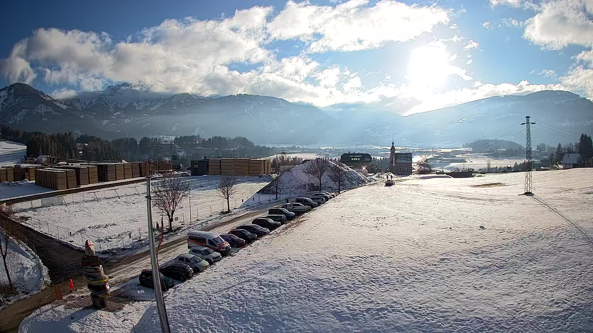 Webcam Rasun / Plan de Corones – Vista live dalla Valle di Anterselva