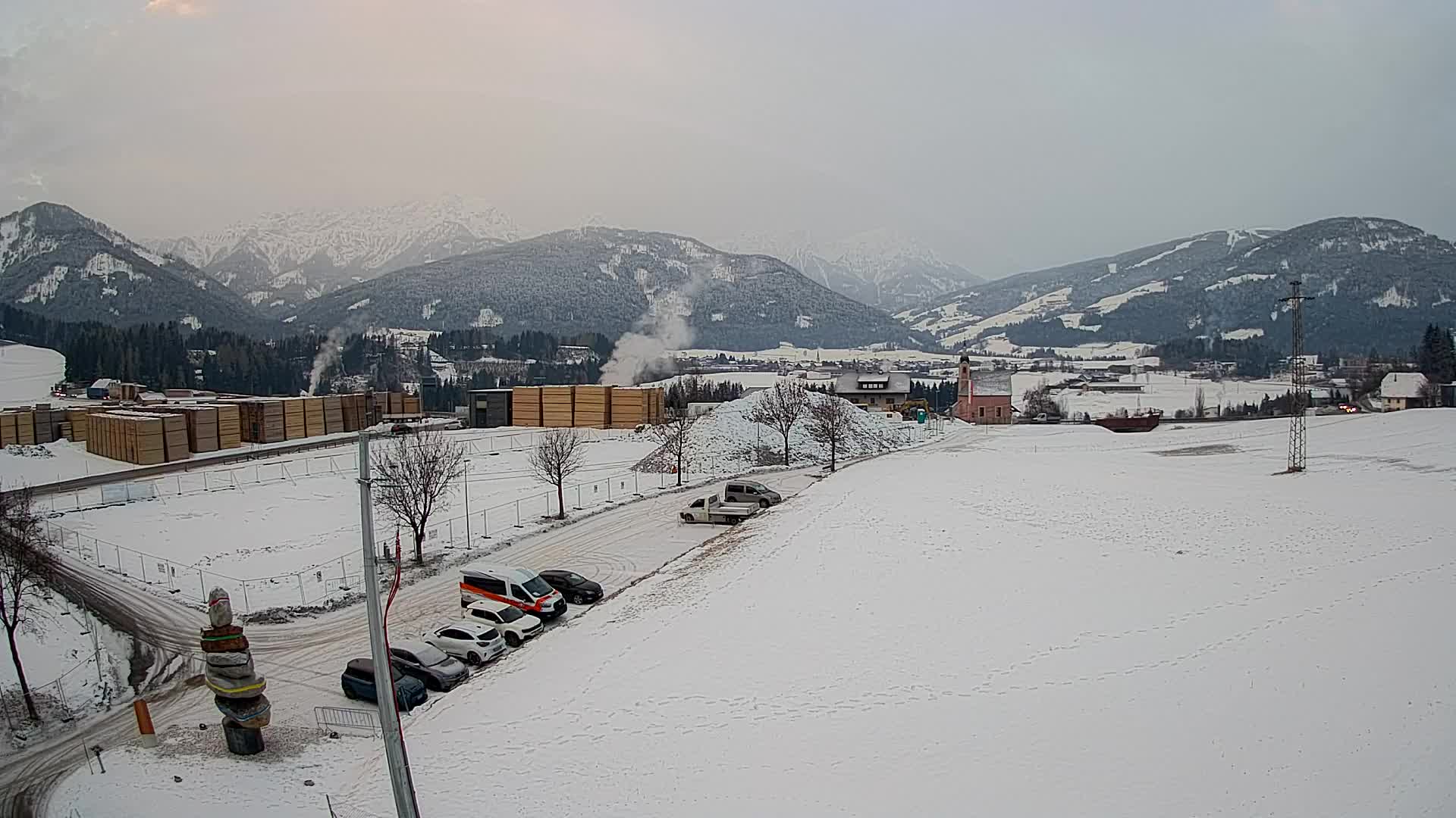 Webcam Rasun / Plan de Corones – Vista live dalla Valle di Anterselva