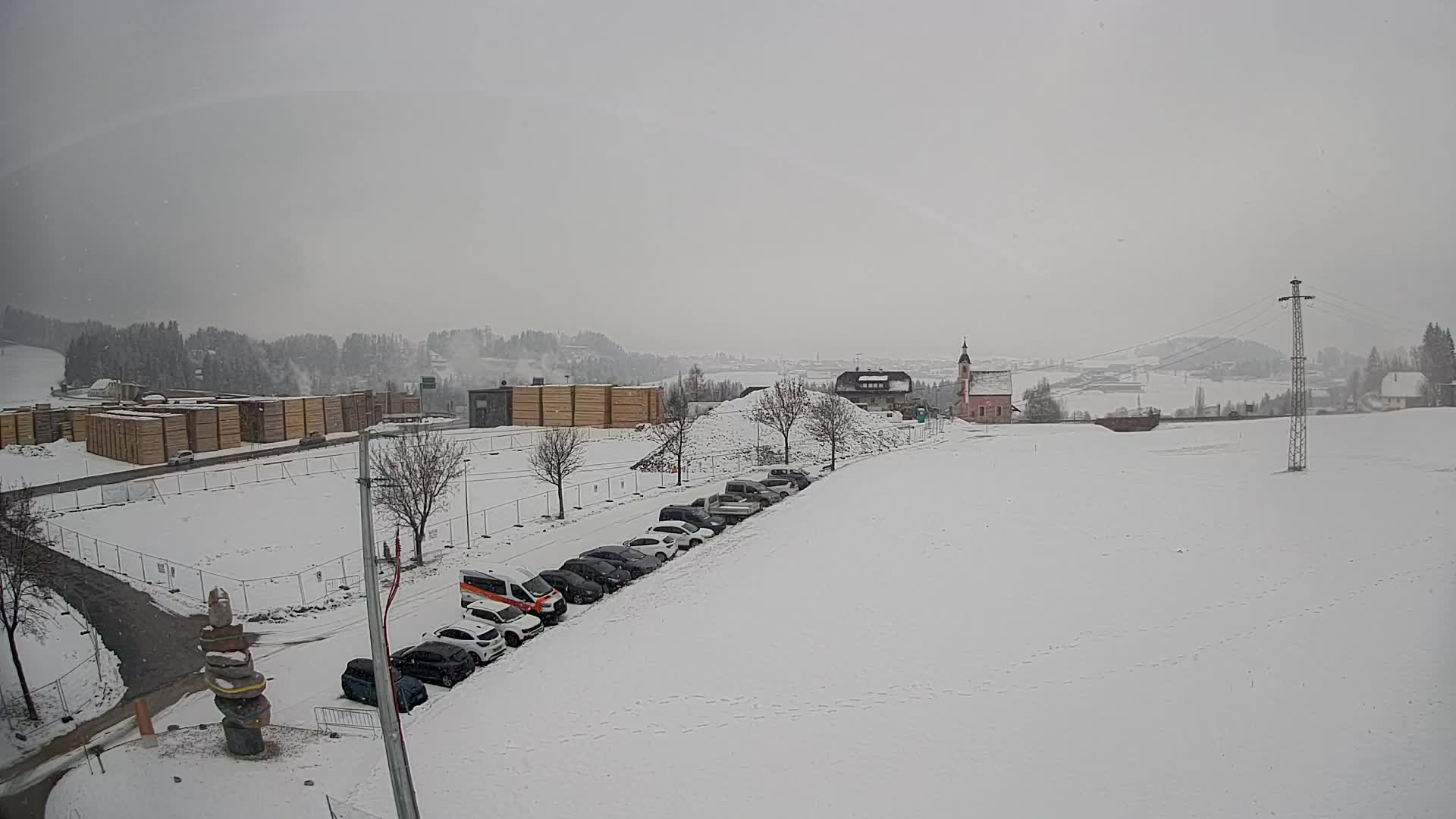 Webcam Rasun / Plan de Corones – Vista live dalla Valle di Anterselva