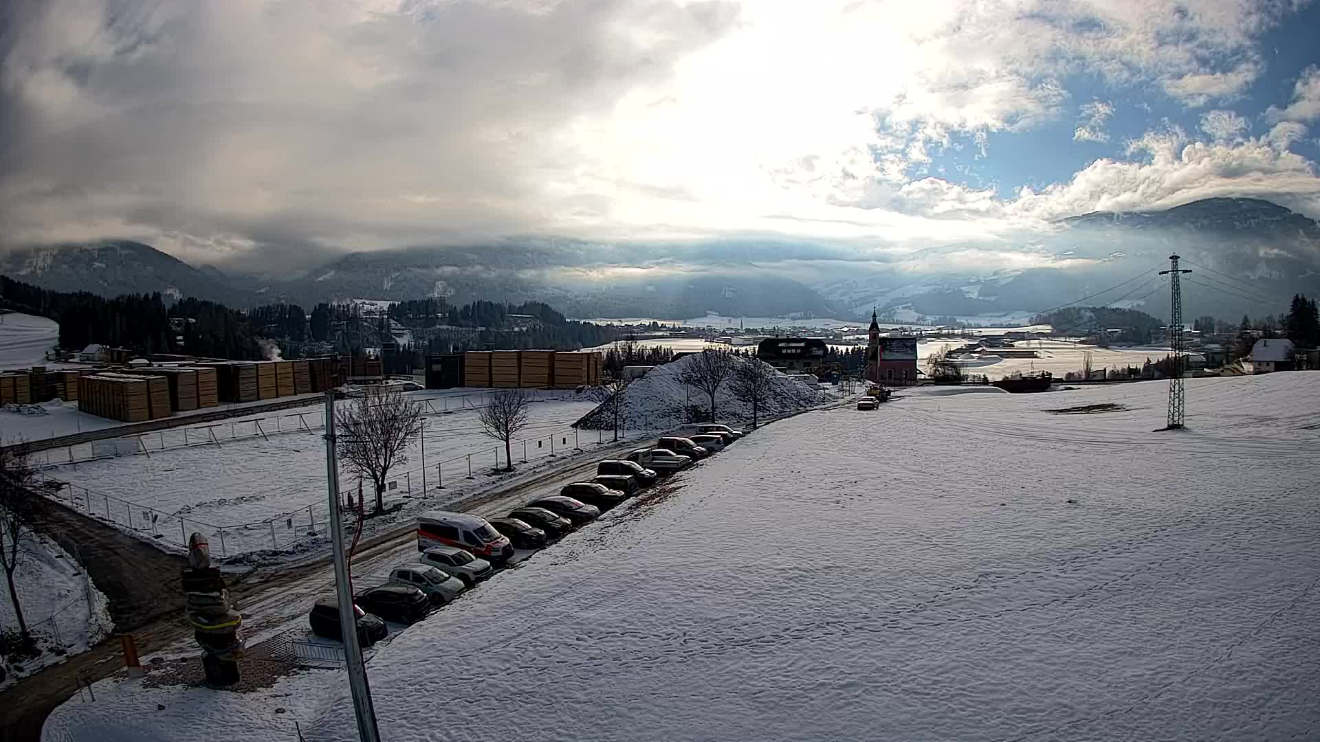 Webcam Rasun / Plan de Corones – Vista live dalla Valle di Anterselva