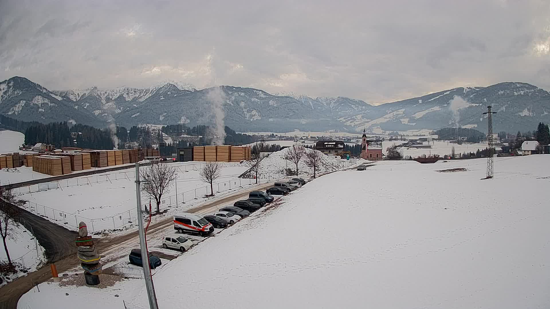 Webcam Rasun / Plan de Corones – Vista live dalla Valle di Anterselva