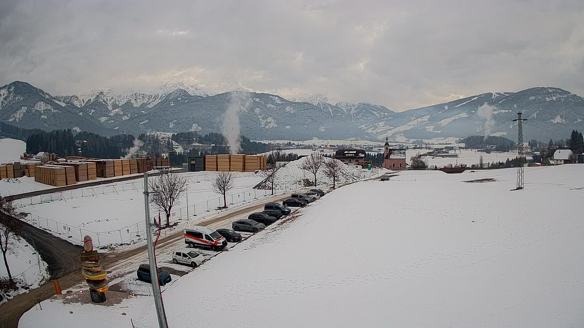 Webcam Rasun / Plan de Corones – Vista live dalla Valle di Anterselva