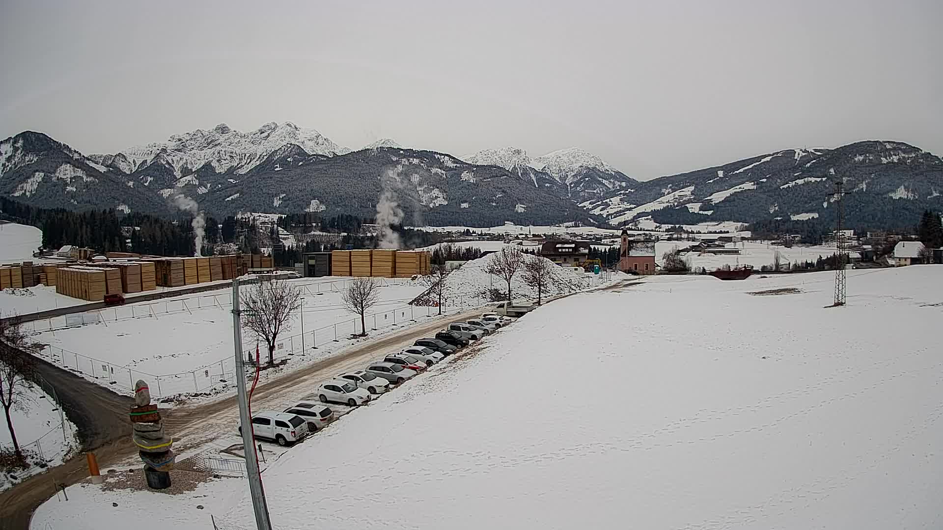 Webcam Rasun / Plan de Corones – Vista live dalla Valle di Anterselva