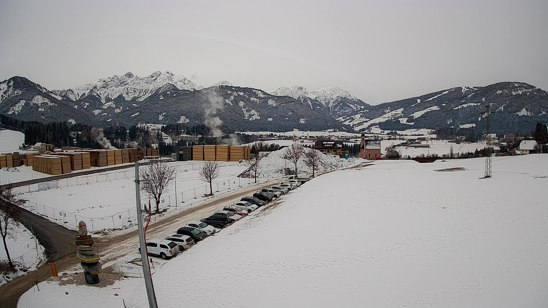 Webcam Rasun / Plan de Corones – Vista live dalla Valle di Anterselva