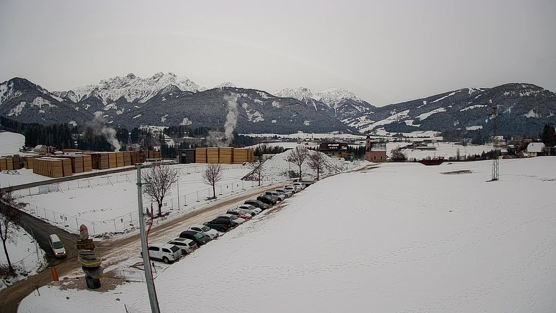 Webcam Rasun / Plan de Corones – Vista live dalla Valle di Anterselva