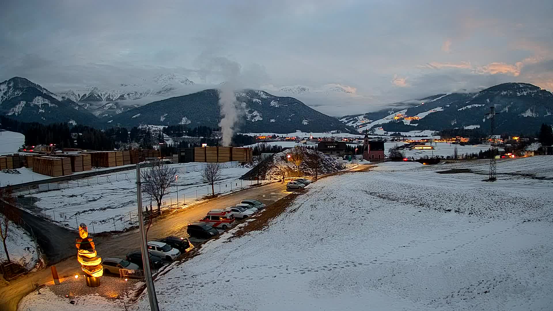 Webcam Rasun / Plan de Corones – Vista live dalla Valle di Anterselva