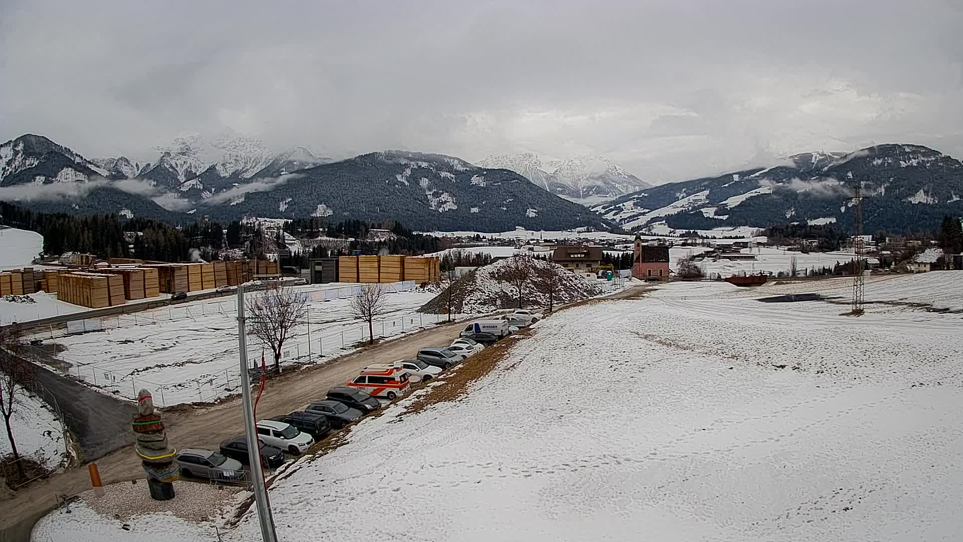 Webcam Rasun / Plan de Corones – Vista live dalla Valle di Anterselva