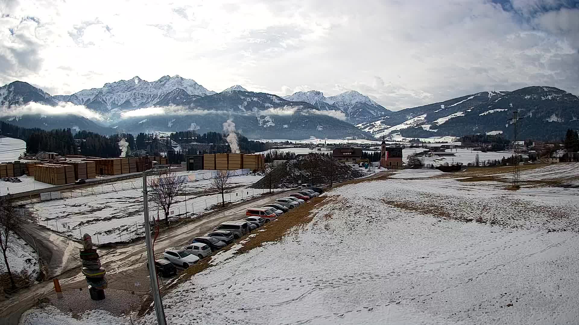 Webcam Rasun / Plan de Corones – Vista live dalla Valle di Anterselva