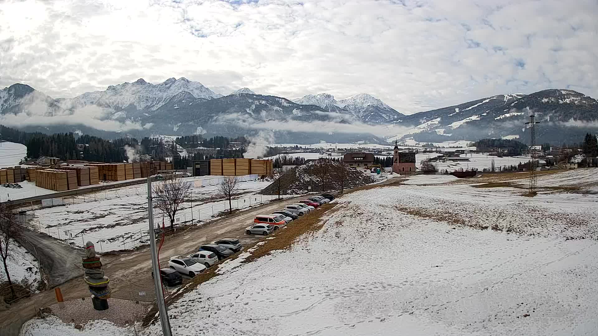 Webcam Rasun / Plan de Corones – Vista live dalla Valle di Anterselva