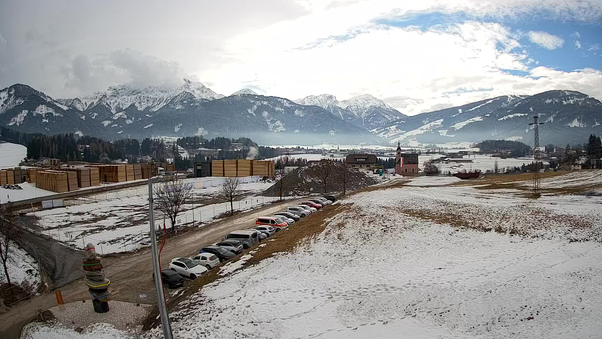 Webcam Rasun / Plan de Corones – Vista live dalla Valle di Anterselva