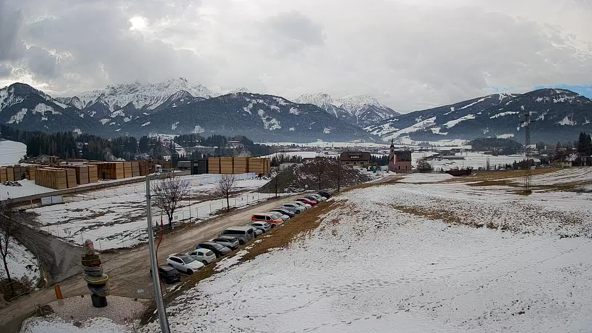 Webcam Rasun / Plan de Corones – Vista live dalla Valle di Anterselva