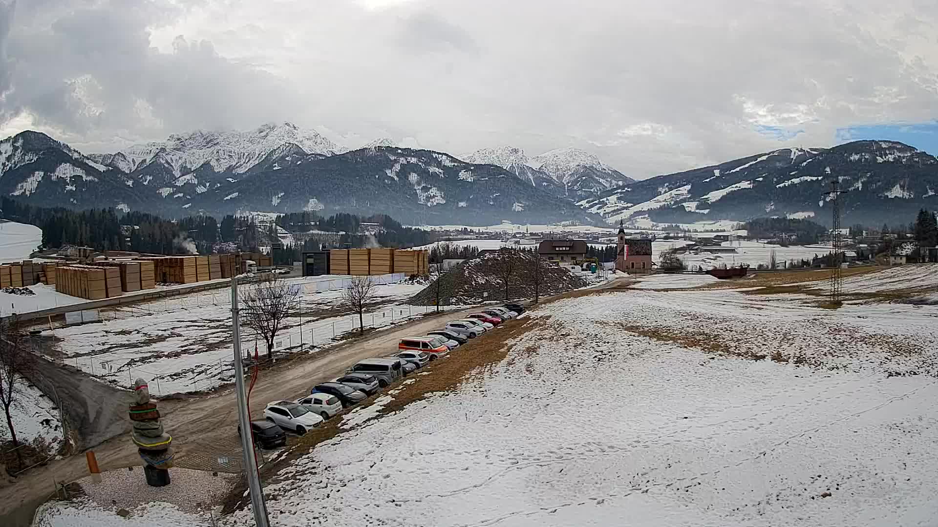 Webcam Rasun / Plan de Corones – Vista live dalla Valle di Anterselva