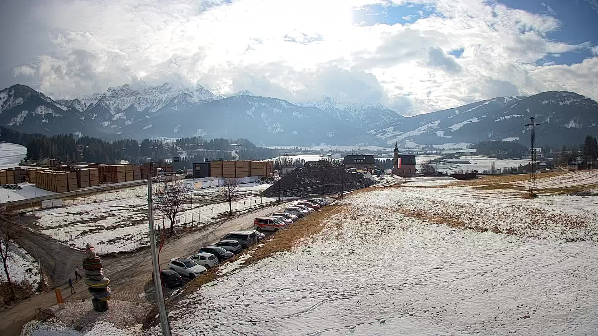 Webcam Rasun / Plan de Corones – Vista live dalla Valle di Anterselva