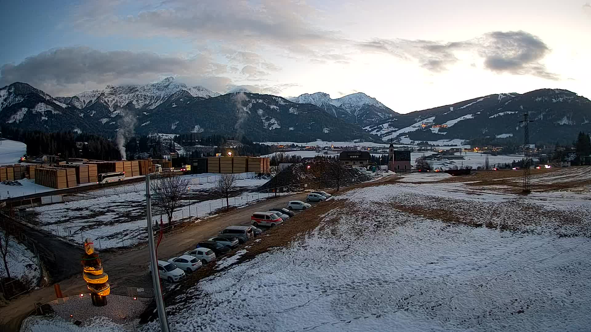 Webcam Rasun / Plan de Corones – Vista live dalla Valle di Anterselva