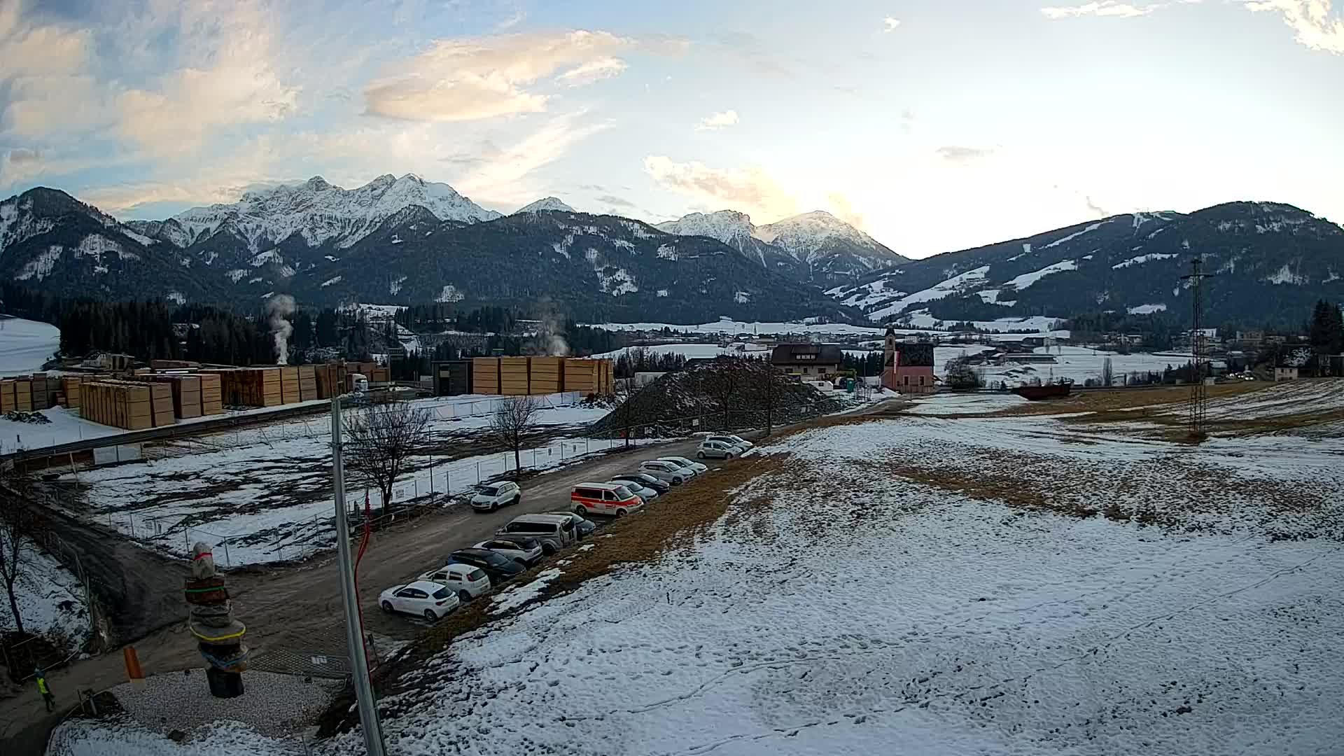 Webcam Rasun / Plan de Corones – Vista live dalla Valle di Anterselva