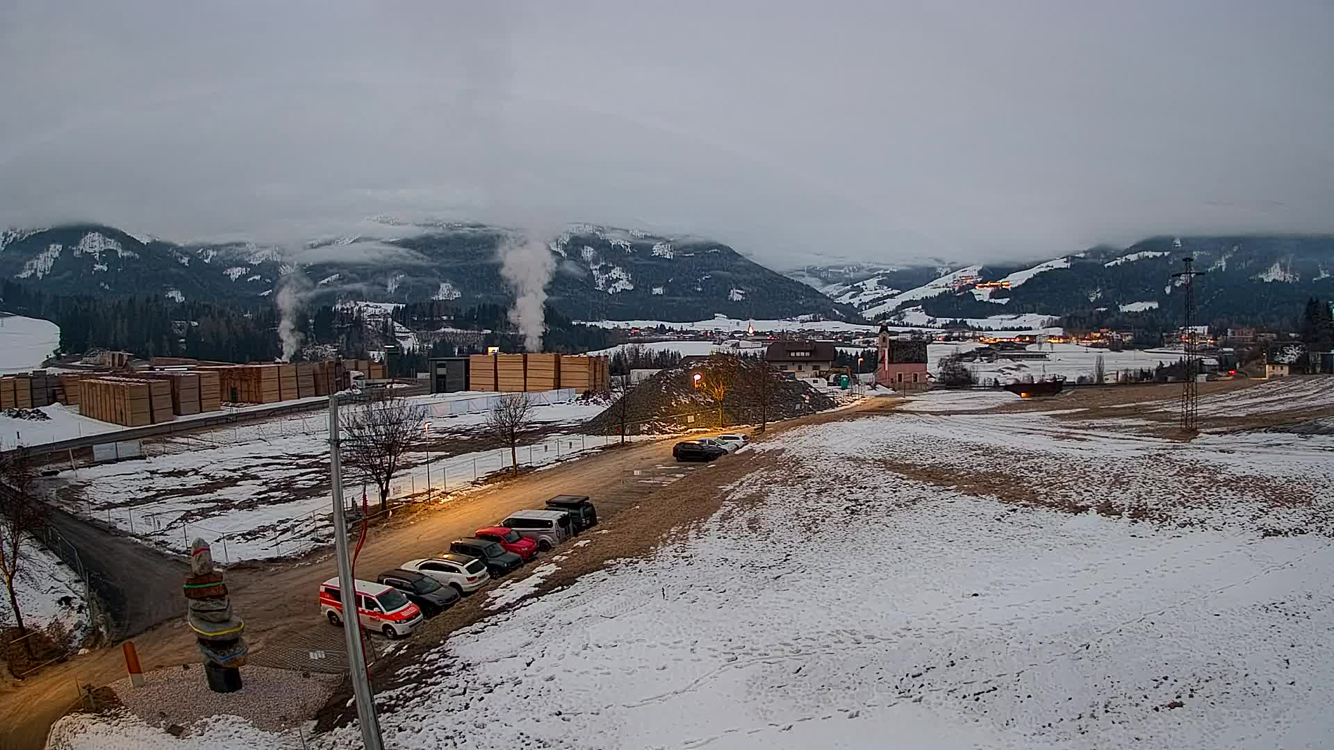 Webcam Rasun / Plan de Corones – Vista live dalla Valle di Anterselva