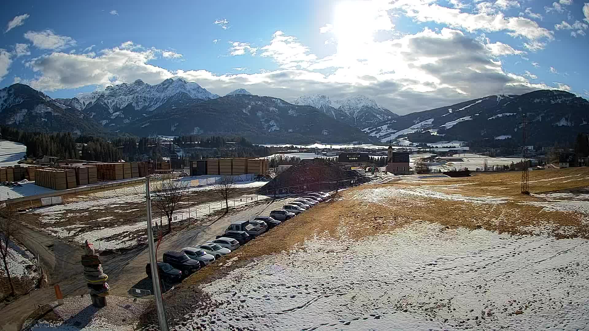 Webcam Rasun / Plan de Corones – Vista live dalla Valle di Anterselva