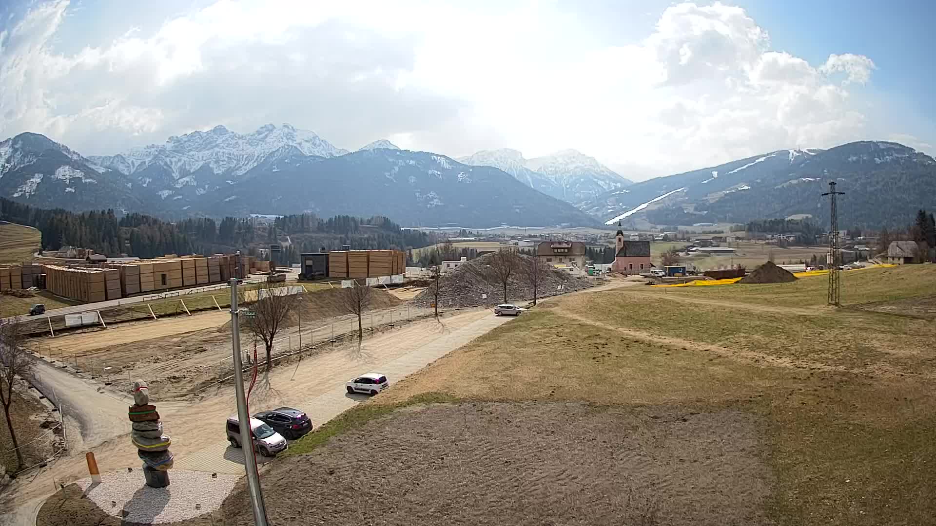 Webcam Rasun / Plan de Corones – Vista live dalla Valle di Anterselva