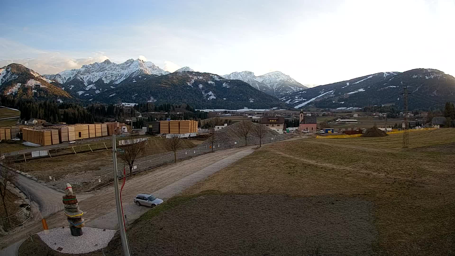 Webcam Rasun / Plan de Corones – Vista live dalla Valle di Anterselva