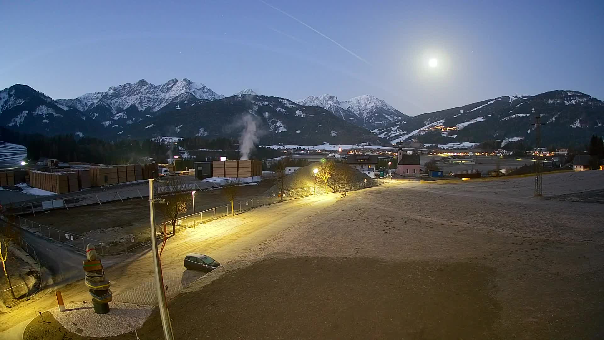 Webcam Rasun / Plan de Corones – Vista live dalla Valle di Anterselva