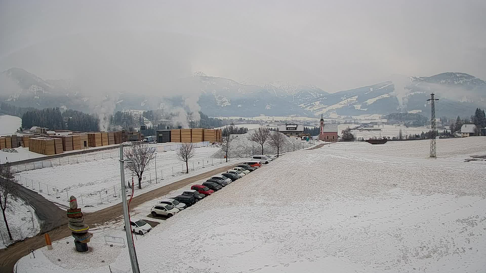 Webcam Rasun / Plan de Corones – Vista live dalla Valle di Anterselva