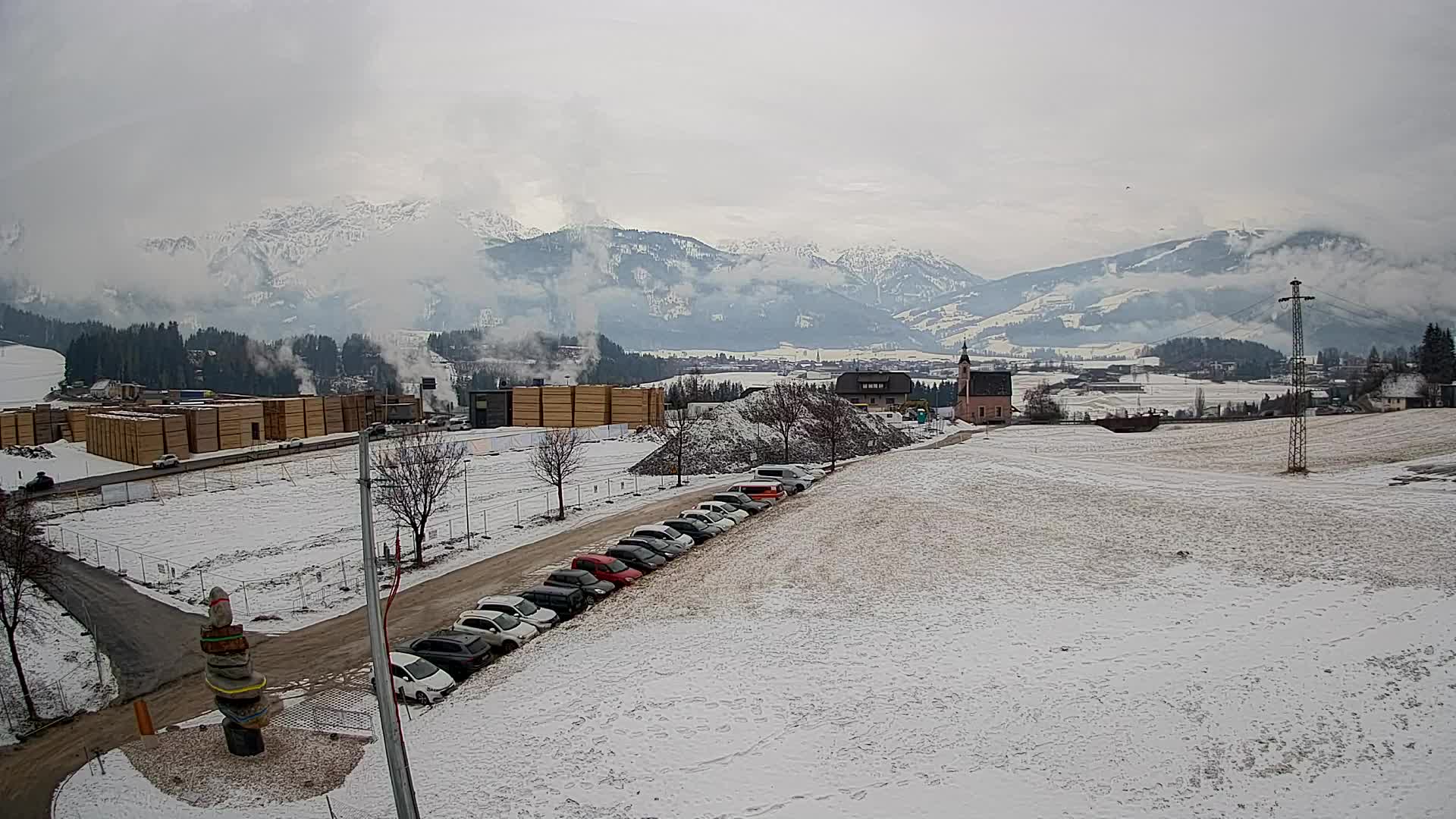 Webcam Rasun / Plan de Corones – Vista live dalla Valle di Anterselva