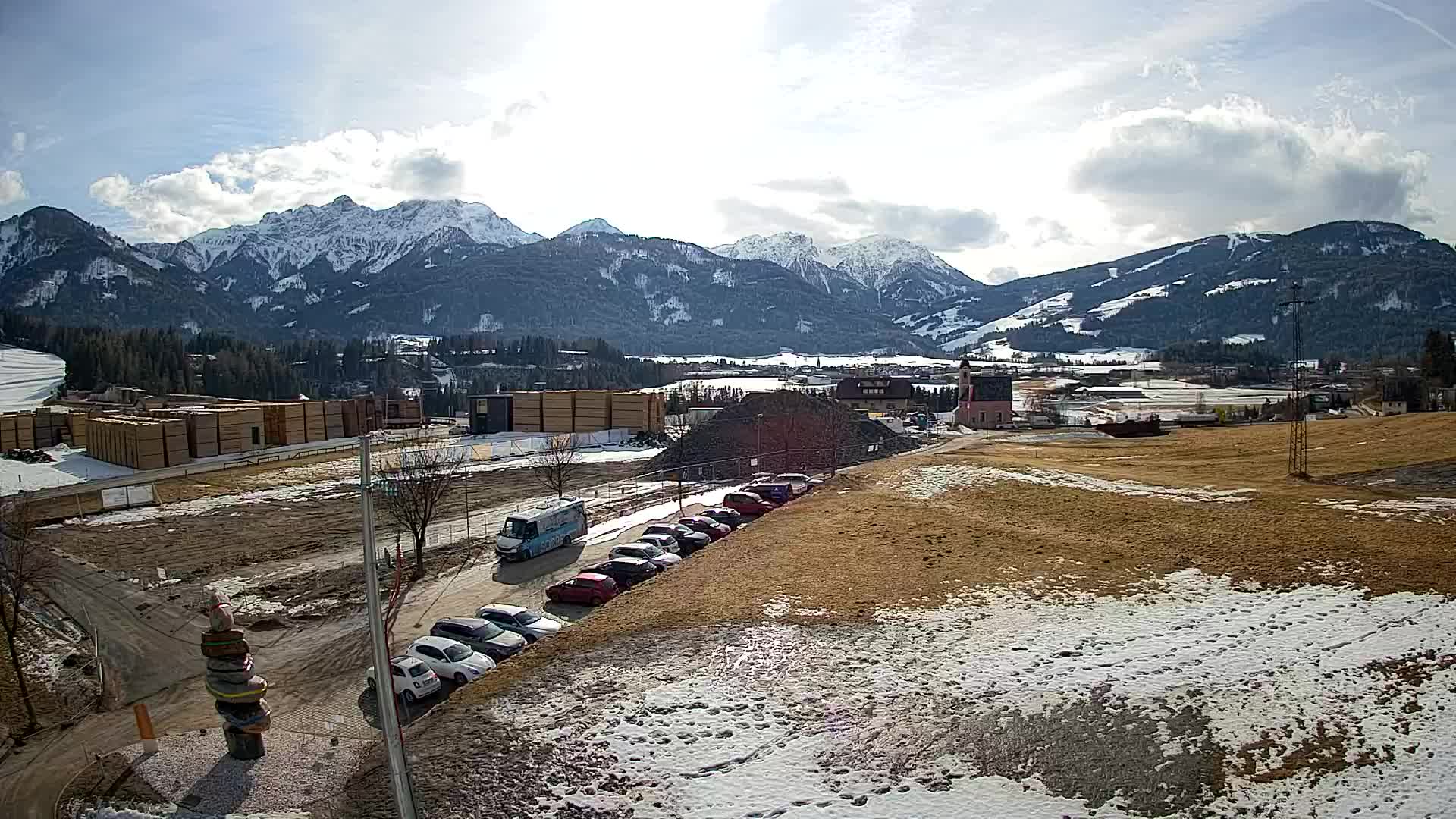 Webcam Rasun / Plan de Corones – Vista live dalla Valle di Anterselva