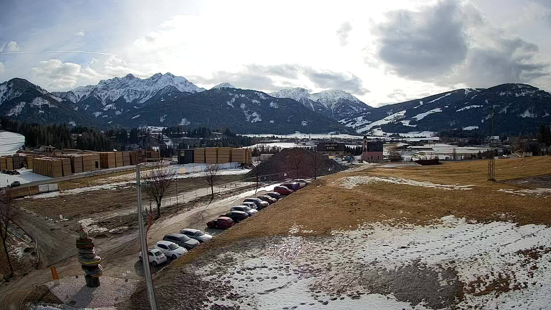 Webcam Rasun / Plan de Corones – Vista live dalla Valle di Anterselva