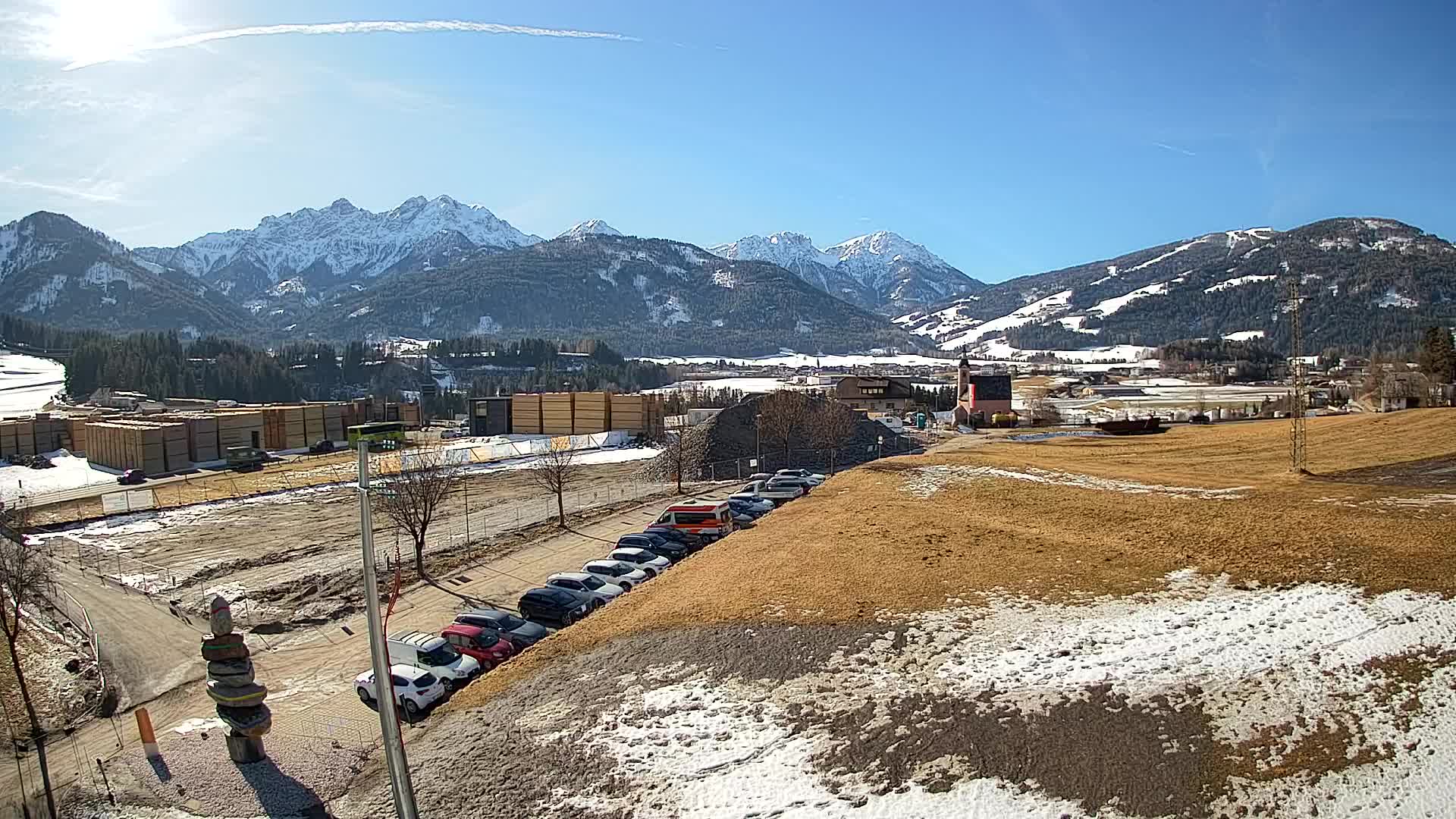 Webcam Rasun / Plan de Corones – Vista live dalla Valle di Anterselva